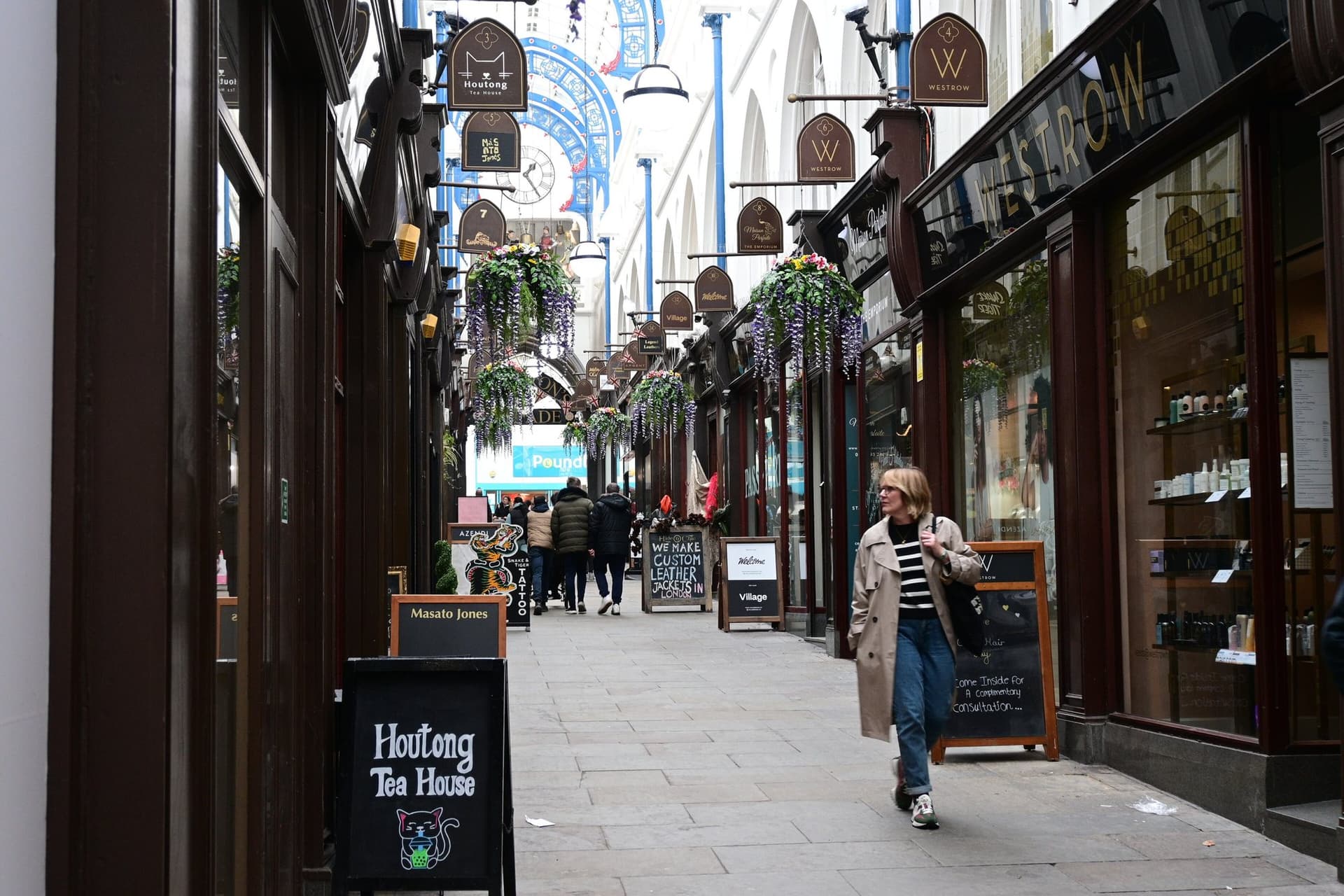 Thornton's Arcade, Leeds Feb24